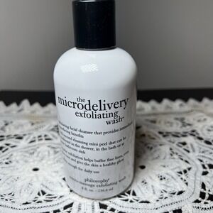 Philosophy NEW Sealed The Microdelivery Daily Exfoliating Facial Wash 8 Oz